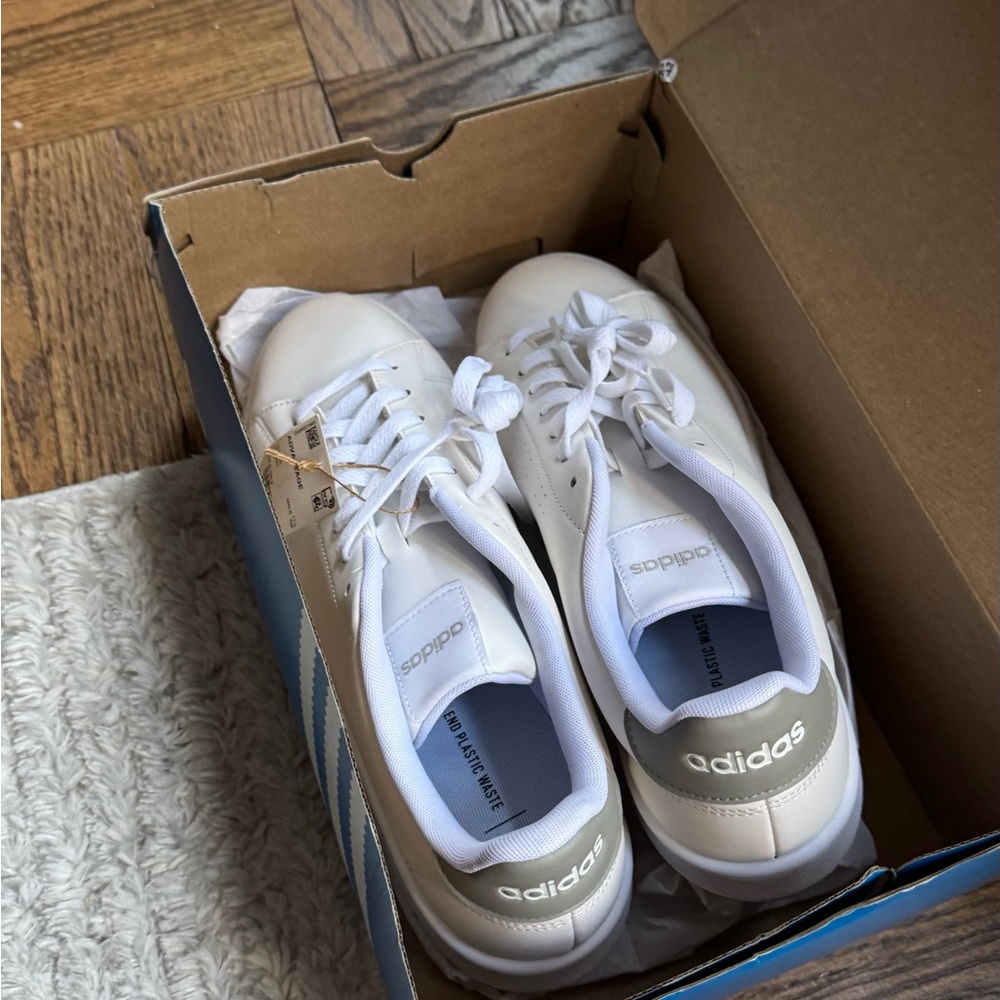 Adidas Eco-Friendly Save the Ocean White Sneakers